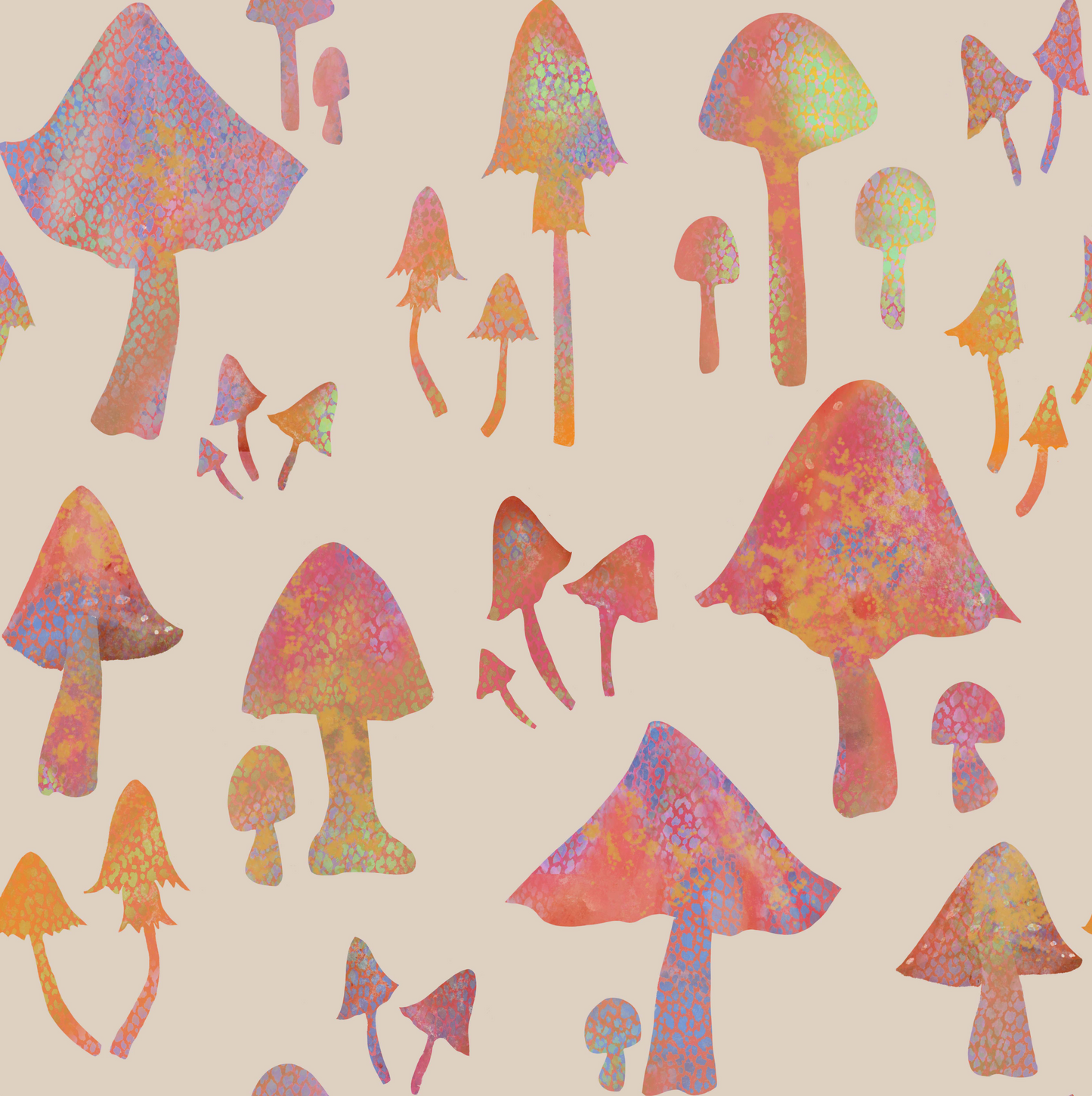 Kids Colourful Shrooms