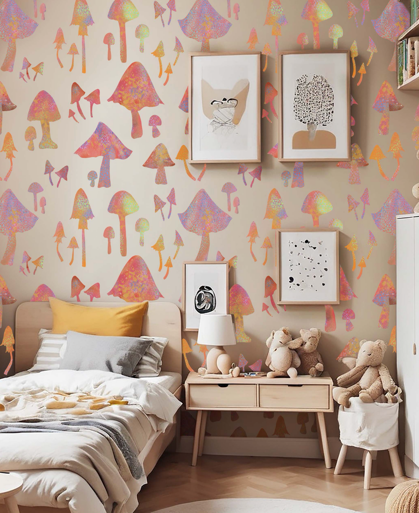 Kids Colourful Shrooms